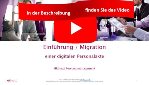 Lernvideo Einführung/Migration elektronische Personalakte Bundle